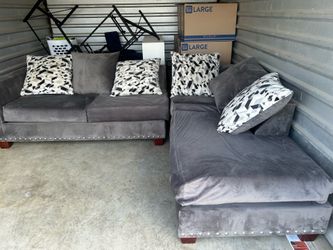 Grey Sectional/ $200, Local Pick Up