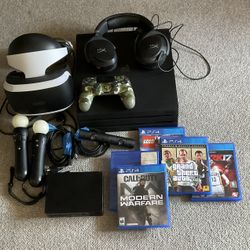 PS4 Pro 1TB & PS4 VR