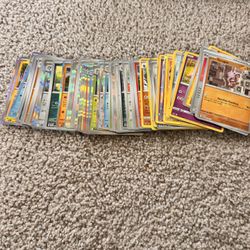 Pokémon Card Lot - 65 Cards - Holos, Trainer Holos.