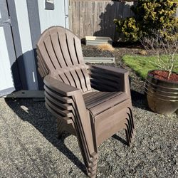 Adirondack Chairs ($5 Each)