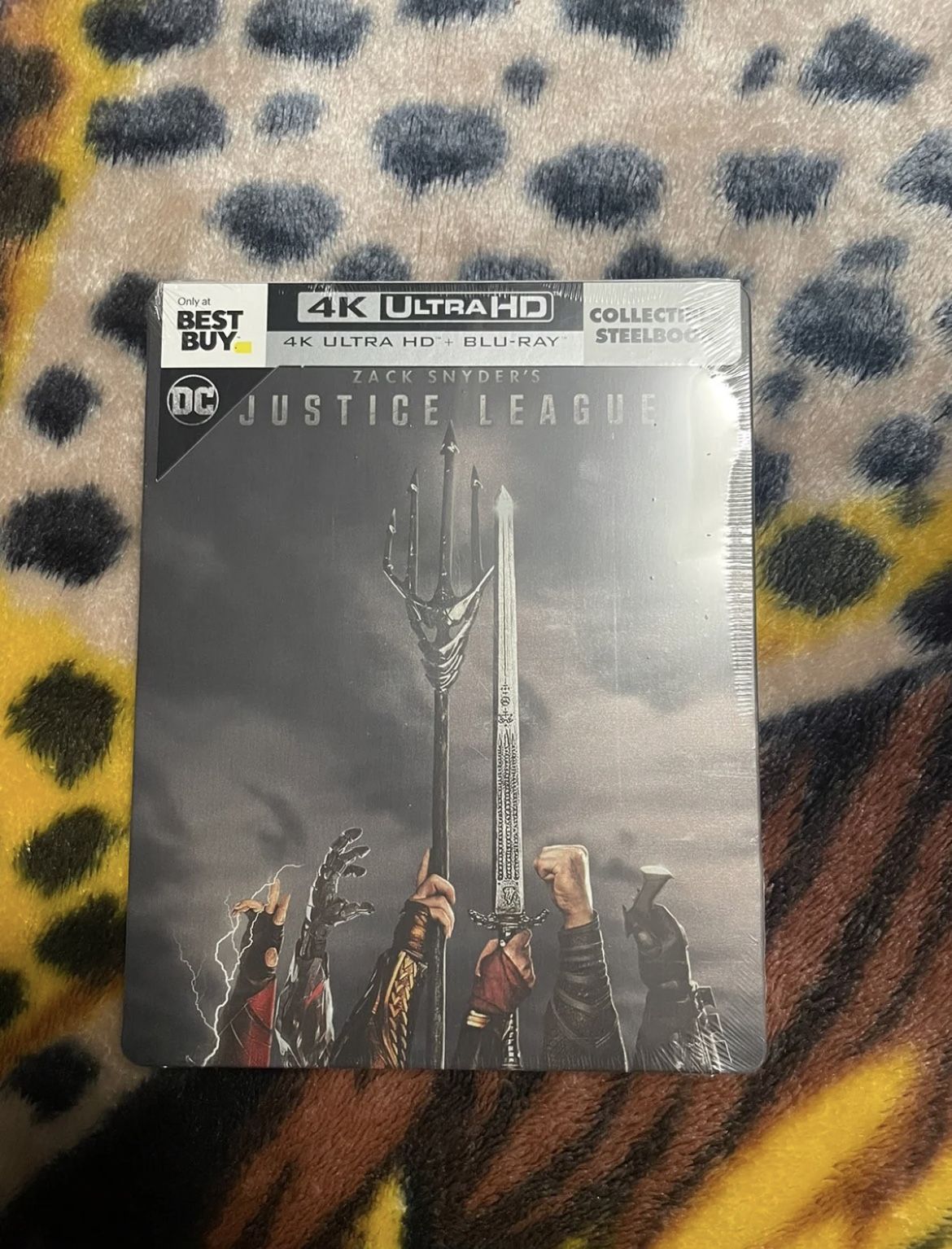 Zack Snyder Justice League 4K SteelBook