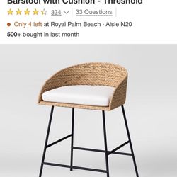 3 Counter Bar Stools For $140