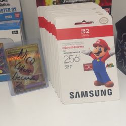 Nintendo Switch  2  Micro SD Cards  