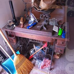 Antique Treadle Singer Sewing Machines