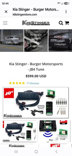 J B4 for Kia stinger gt2 3.3 and Hyundai