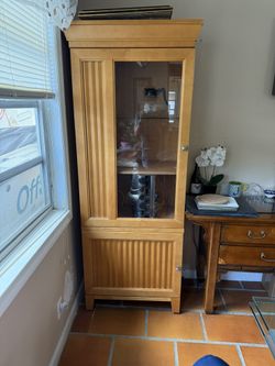 Storage Glass Cabinet