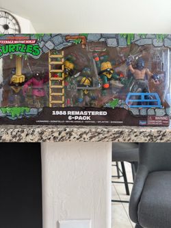 Teenage mutant ninja turtles remastered 6 pack