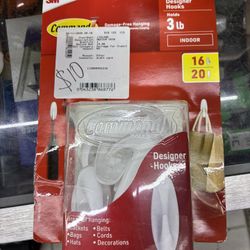 3M Command Medium Designer Hooks
