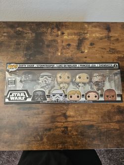5 set Star Wars funko pop