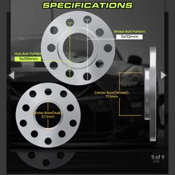 Wheel Spacers For VW And Audi 