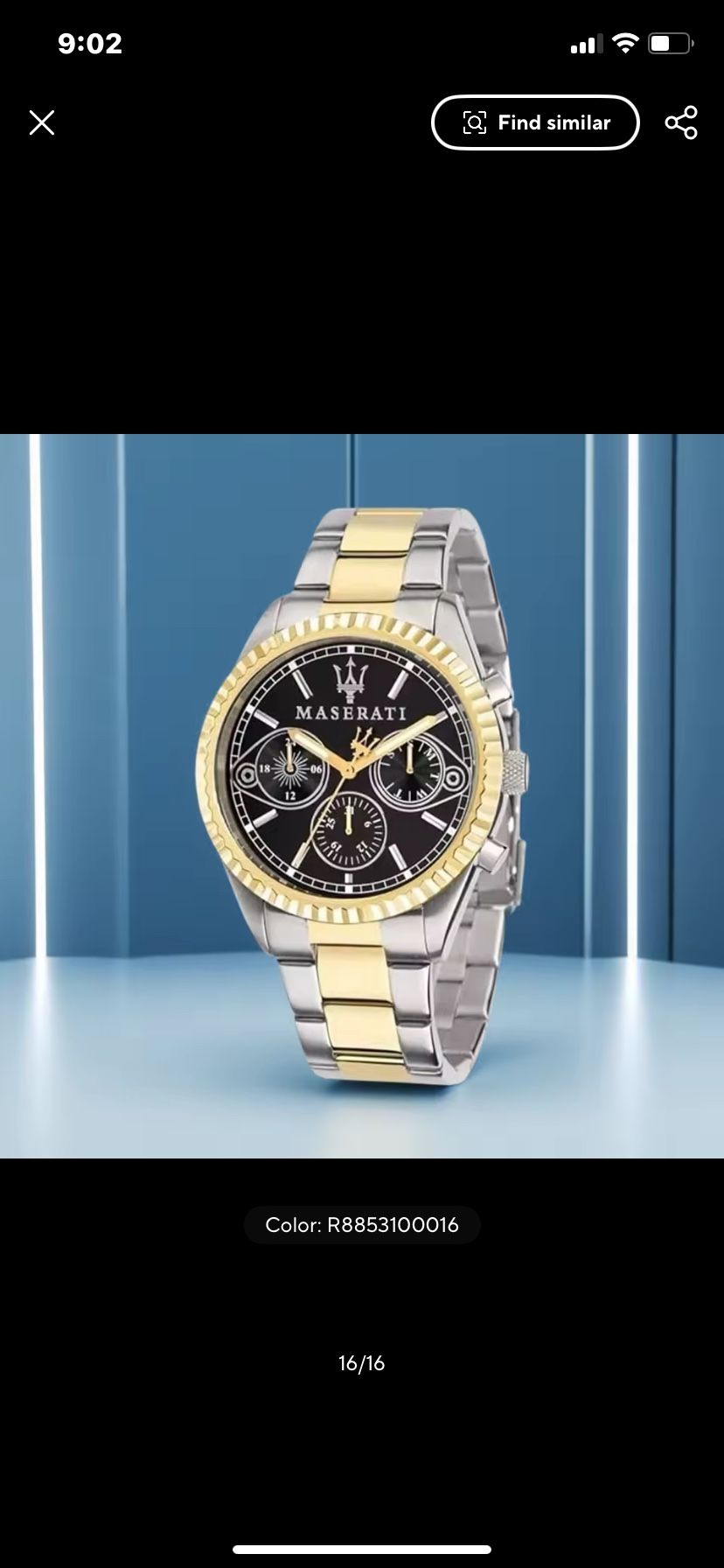 New Men’s Maserati Luxury Watch