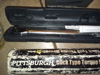 ***Pittsburg 3/3 Drive TORQUE WRENCH***