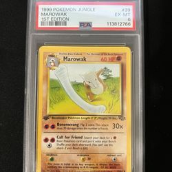 Pokemon Marowak 1st Edition 