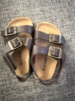 3-6 Months Old Navy Baby Boy Brown Sandals
