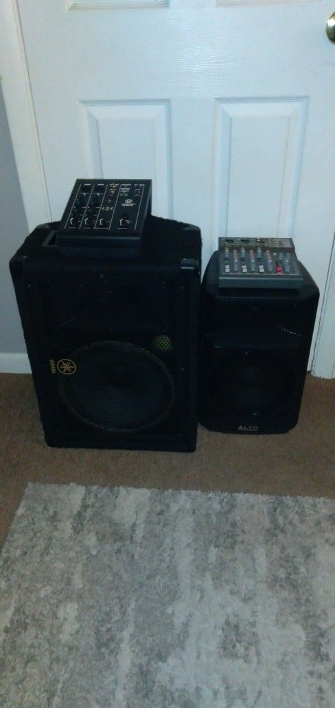 Speakers And Mixers