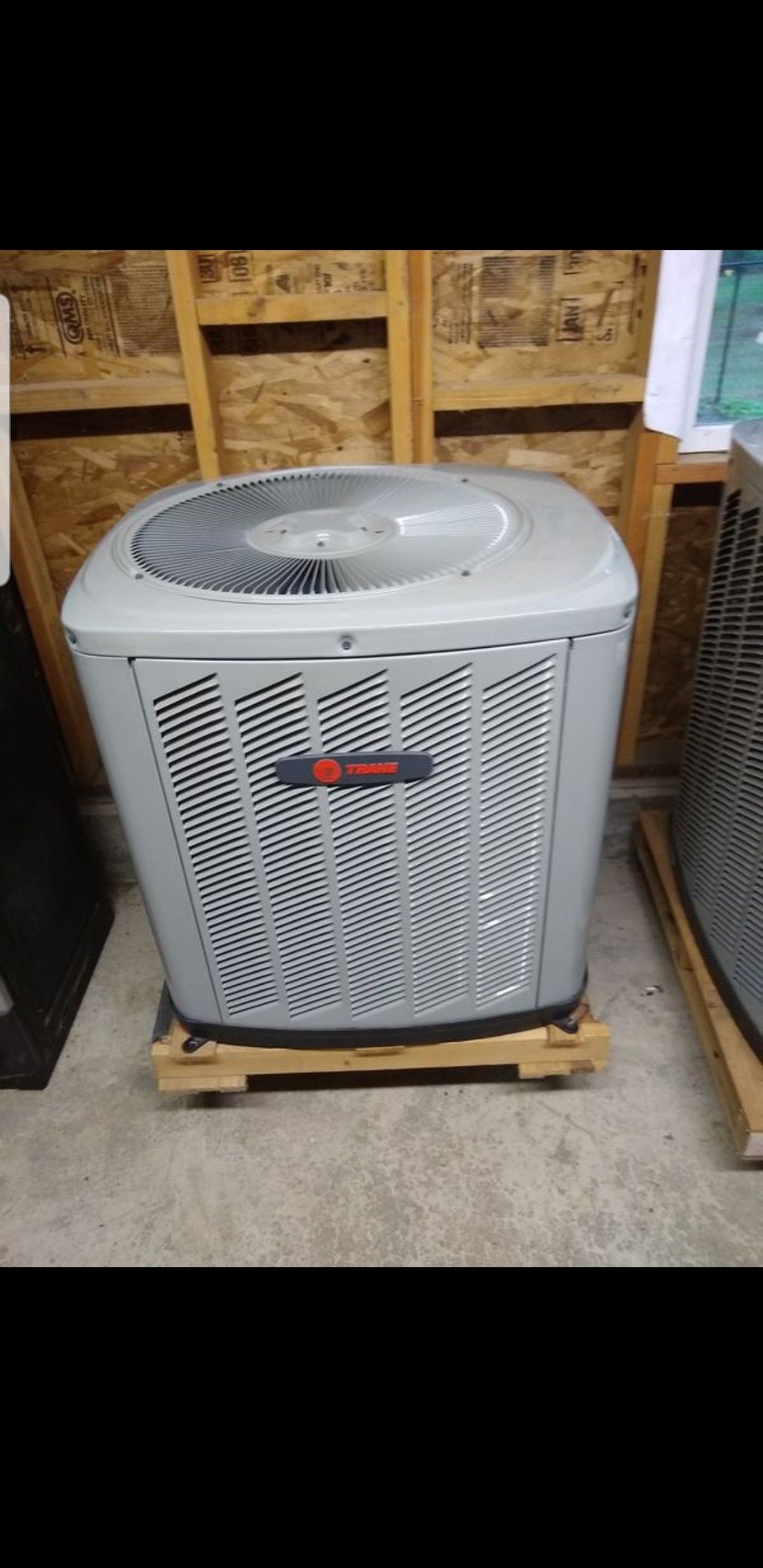 Trane 5 ton air conditioner condenser unit