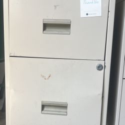 Two Drawer File Cabinets Used