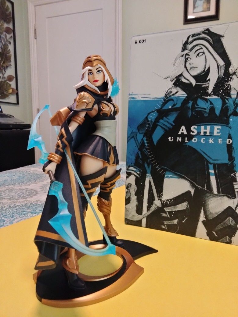 League Of Legends Ashe Unlocked Statue