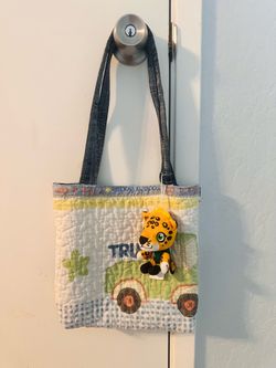 Handmade Vintage Truck & Car Tote Bag with Zayu – One of a Kind