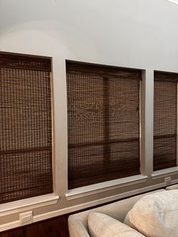 Wooden Bamboo Shades