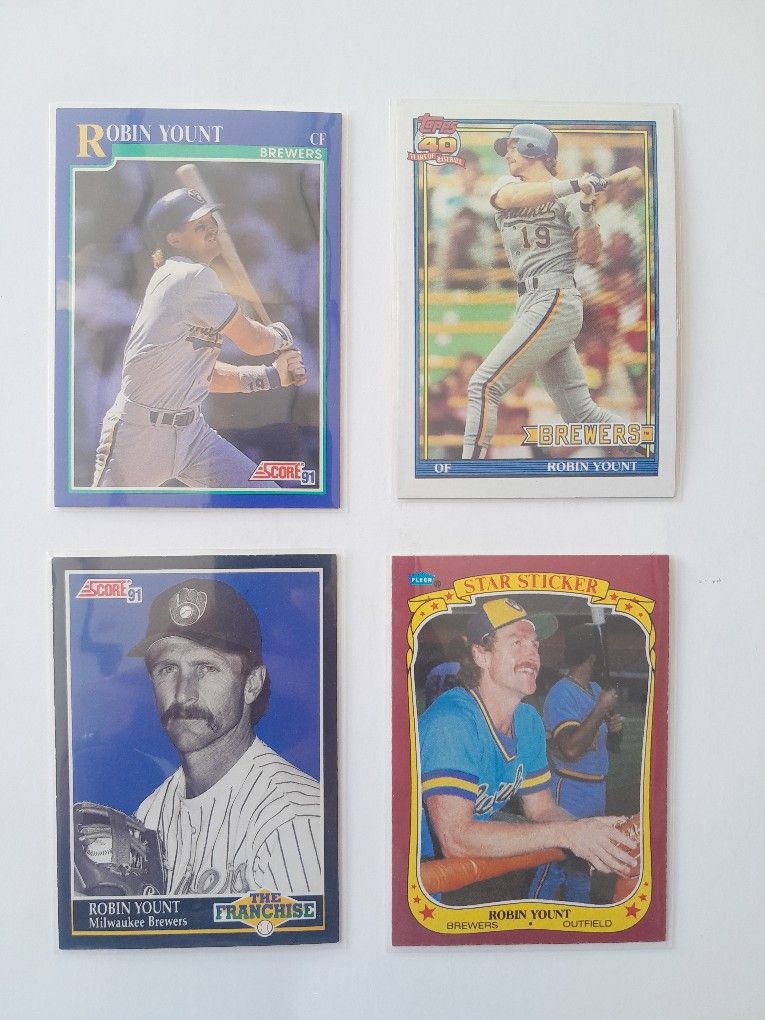 Robin Yount Baseball Cards
