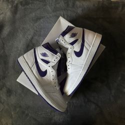 Air Jordan 1 Court Purple 