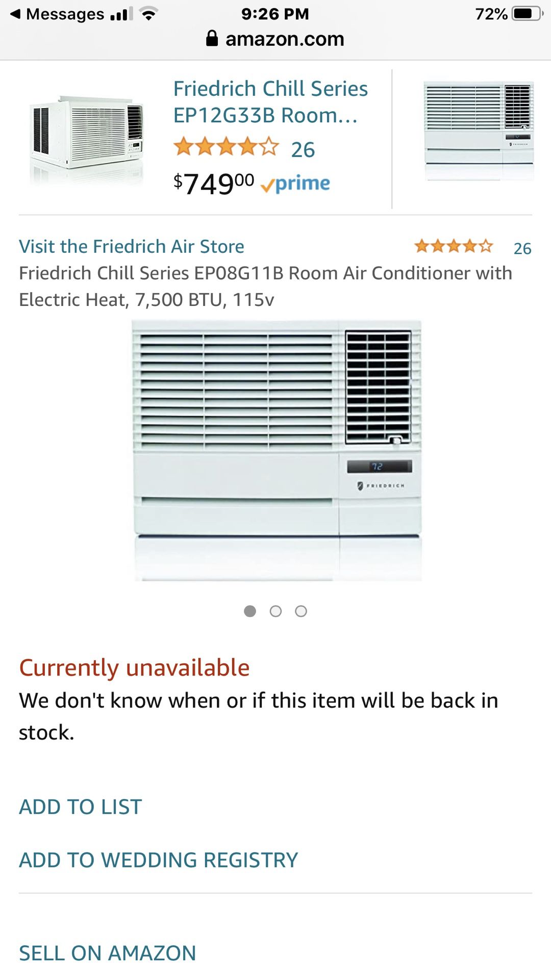Air conditioning and heating unit