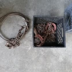 Heavy duty block And Takle with choker.