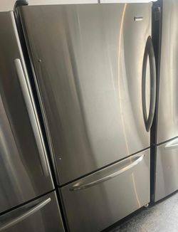 Kenmore Bottom Freezer Stainless Steel Fridge