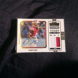 Danny Grey Rookie Auto Patch