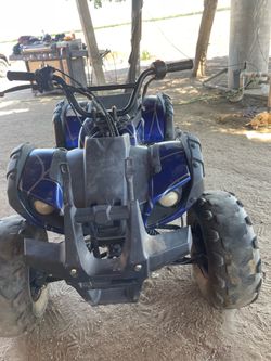 Blue med quad