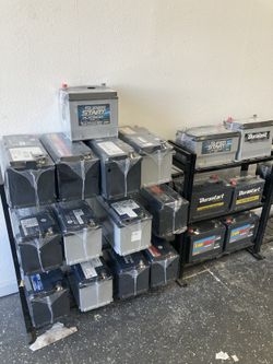 Car batteries