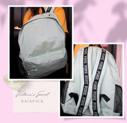 PINK mint green VS backpack