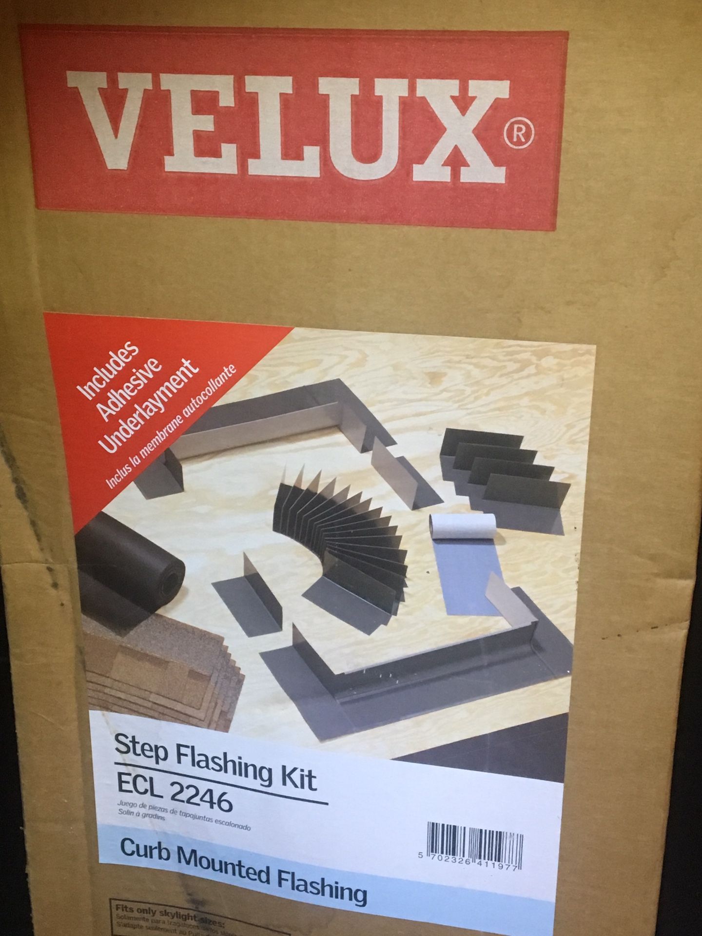 VELUX Curb Mount Skylight Flashing Kit ECL 2246