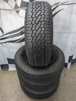 265/70r17 "Near Brand New" BFG BF Goodrich Trail Terrain T/A Tires