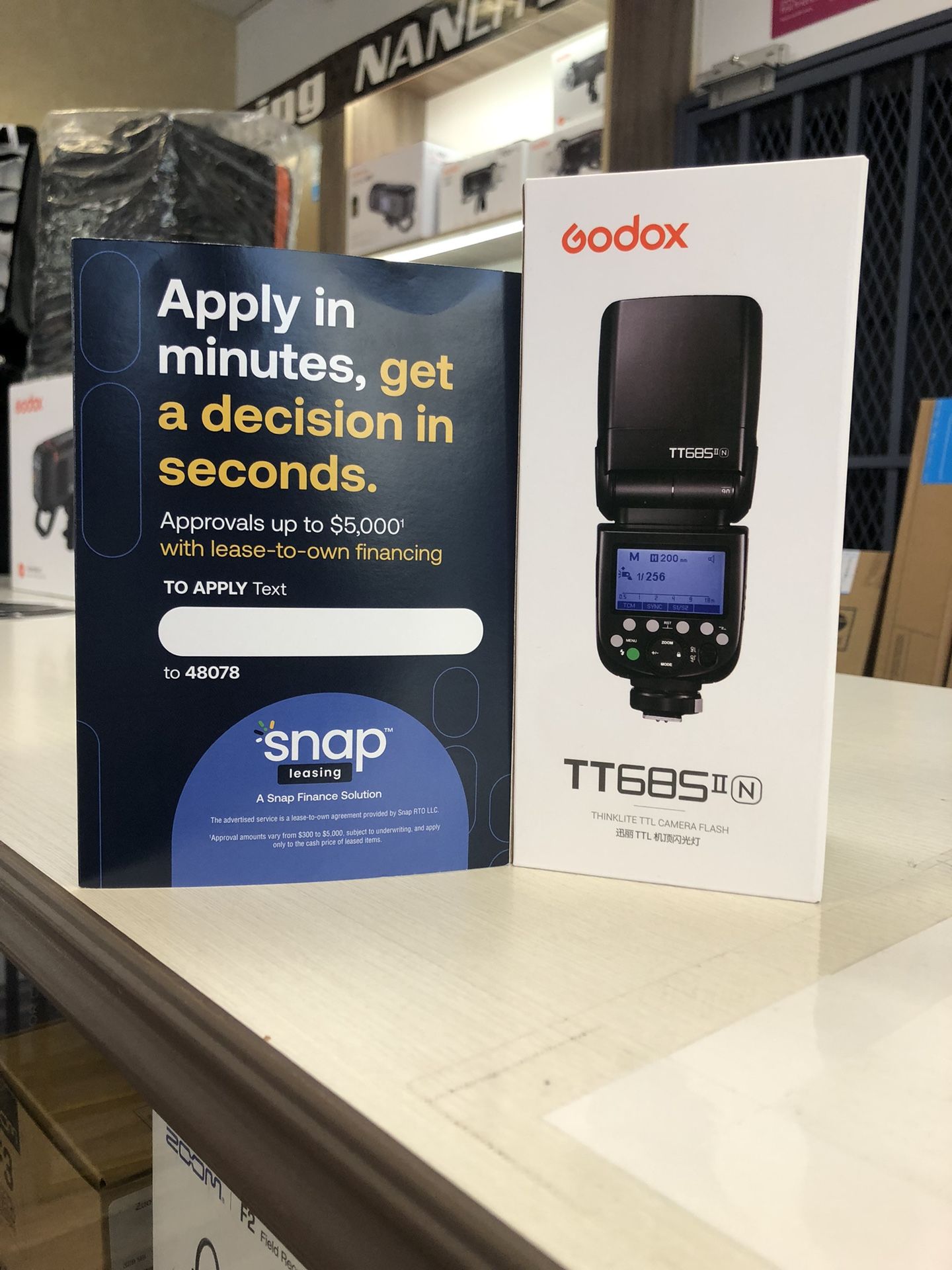 Godox TT685 II Nikon Camera Flash (Located In Downey, CA)