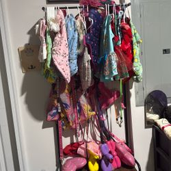 Pet Clothes Coats Swimsuits N Trunks Dresses Towels All Seasons Clothes Sweaters Shorts Etc 