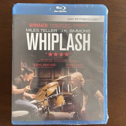 Brand New Unopened Blu Ray of Whiplash 