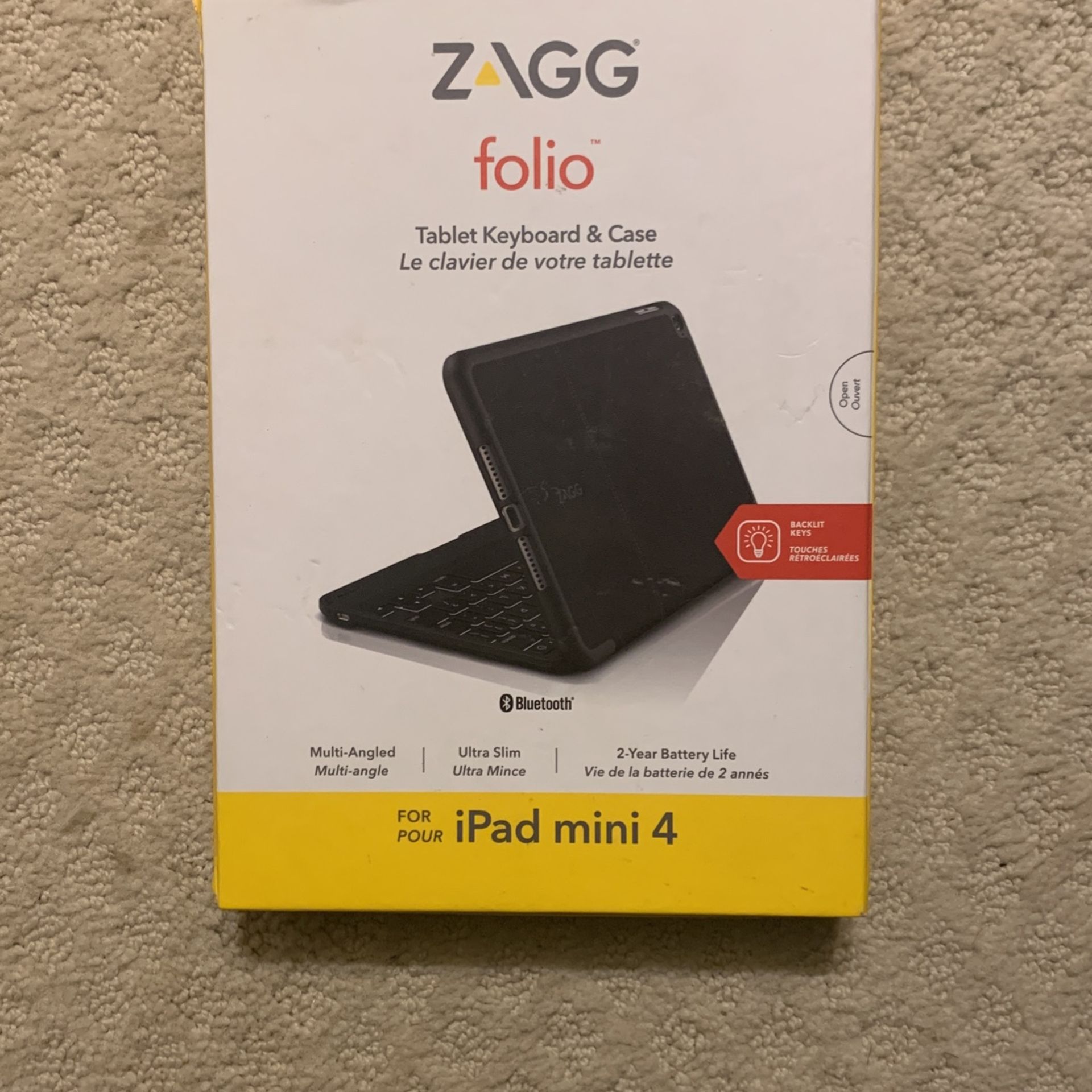 Zagg Tablet Keyboard and Case
