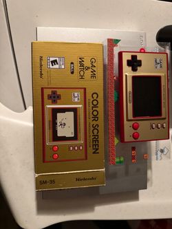 Nintendo game and watch