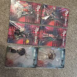 Anime Keychains From Dan Da Dan And Metaphor