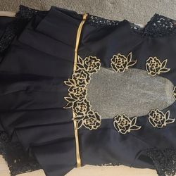 Short skirt with jacket, large