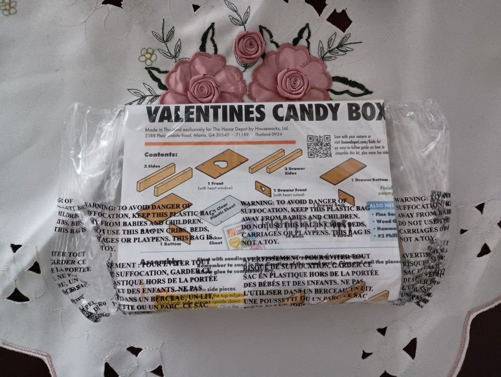 3/$10 π NEW Home Depot Valentine's Candy Box February 2025 Project