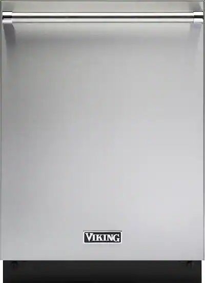 Viking 24" Dishwasher w/Installed Professional Stainless Steel Panel