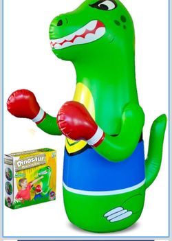 inflatable Dinosaur Punching Bag for Kids – 4ft