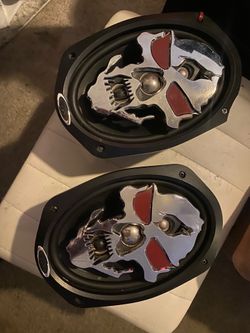 Boss phantom 6x9 skull led eyes series speakers car 600w htf discontinued