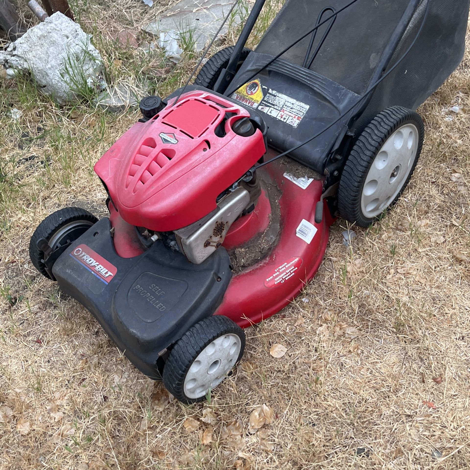 Troy Bilt Self Propelled Mower