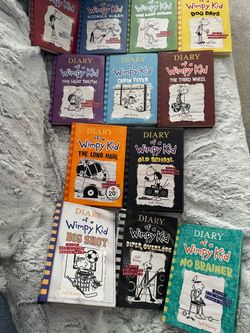 Diary of a wimpy kid hardcover books