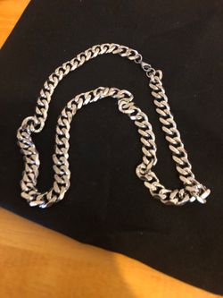 New silver chain