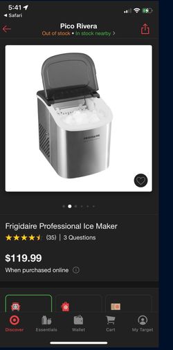 frigidaire ice maker 